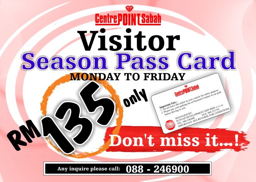 Visitor Parking Centre Point Sabah